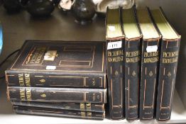 A set of eight Pictorial Knowledge Home Library books