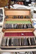 A selection of 19th century magic lantern slides, various to include Egyptian and other artefacts