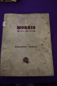 A Morris Mini Minor workshp manual.