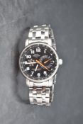 A gent's Avia Polar star 100 wrist watch no: 173912 having Arabic numeral dial with internal