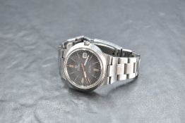 A gent's 1960's Omega Geneve Dynamic automatic wrist watch having baton numeral dial with red second