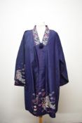 A 1950s hand painted Chinese coat.