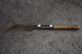 An antique Turnip cutter, marked for Sheffield.