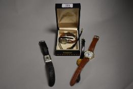 A mixed lot of ladies and gents wrist watches