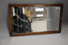 A mid century advertising mirror for British Rail Midlands