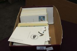 GB, 1990's SHOEBOX OF PHQ STAMP CARDS BY SETS, USED, MOST WITH SPECIAL HANDSTAMPS Shoe box with