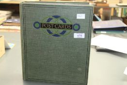COLLECTION OF CHIEFLY 1930'S POSTCARDS IN ALBUM - ESTIMATED 250+ POSTCARDS Clean album with aprx