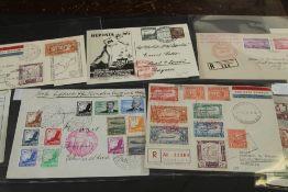 LZ 127 COLLECTION OF 8 GRAF ZEPPELIN FLIGHT COVERS FIne range of Graf Zeppelin flight covers, with
