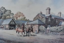 Anthony Forster (contemporary) colour print, entitled 'New Shoes' signed and numbered 481/850