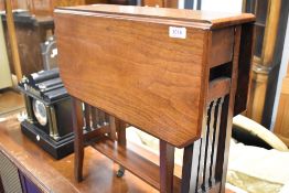A 19th Century mahogany gateleg occasional table
