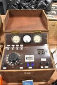 A mid century electrical testing device.