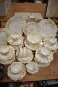 An early 20th century Foley part tea service in a floral pattern 5310