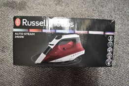 A Russell Hobbs iron, as new, in box.