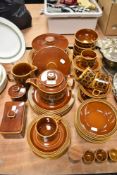 A good quantity of Hornsea Pottery 'Heirloom' ,to include; teapot, butter dish, plates, egg cups,