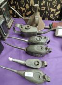 Six various Oil Lamps including BR (M) x2, Braims of Leeds, Kaye's, No 02 and hand made to refill