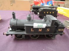 A scratch built 0 gauge LMS Tank Locomotive 1835, builder unknown