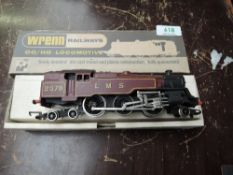 A Wrenn 00 gauge 2219 LMS 2-6-4 Tank Locomotive 2679 in incorrect box