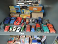 A collection of Twenty Two clockwork, Friction Driven and similar diecast, tin plate and plastic