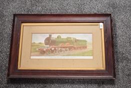A framed & glazed Carriage Print after Edward Lawson, River Spey, near Craigellachie, Banffshire, BR
