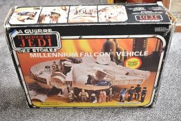 A TM & Lucas Films LTD (LFL) 1983 Star Wars Return of the Jedi Millennium Falcon Vehicle in original