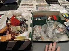 A collection of modern Britains plastic Farm and Zoo Animals and accessories along with modern