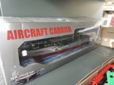 A Heng Tai 1:275 scale Radio Controlled Aircraft Carrier, Challenger HT2878A, in original box