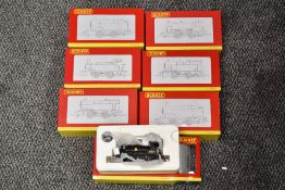 Seven Hornby 00 gauge Collectors Club Loco's, R2245 BR 0-4-0T, R2877 BR 0-4-0T, R3213 SR 0-4-0,
