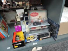 A collection of Corgi and similar diecasts including Vintage Glory of Steam, Brumm, Lledo, Star Trek