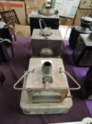 Three Railway Lamps, BR(M) x2 and Lamp Manufacturing no2