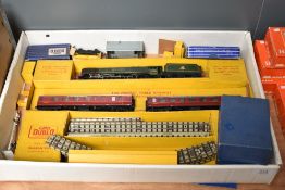 A Hornby Dublo 00 gauge The Royal Scot Passenger Train Set, part boxed along with a Meccano E15R
