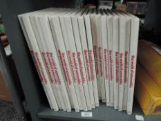 Twenty One volumes of The World of Automobiles by Columbia House, Vol 1-7 & 9-22