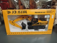 A Joal 1:35 scale diecast, 261 JCB JS330L, in original box with inner packaging