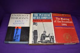 Three books of American presidential interest, including John Kennedy and Theodore White.
