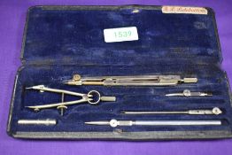 An early 20th century Boden geometry set.