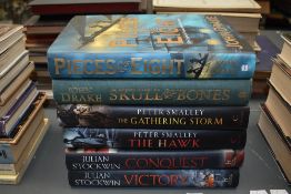 Historical Fiction. First Editions. Maritime and Naval interest. Hardbacks in dust-jackets. (6)