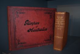 Travel. Australia. Glimpses of Australia. A Rare and Elaborate Collection of Photographic Views