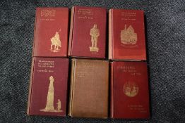 Fletcher Moss. A selection, includes; Pilgrimages to Old Homes - Books 1, 4, 5, & 7. (1906-1920).
