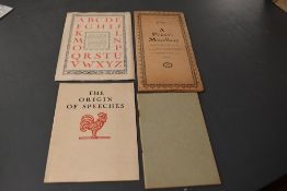 Pelican Press. A small selection of pamphlets. (4)