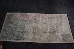 Folding Map. Russo-Turkish War of 1877–1878. Stanford's Large Scale Map of the Seat of War in