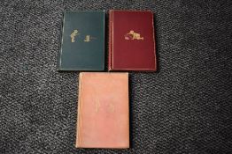 Children's. A. A. Milne. Three titles: Winnie-The-Pooh (1926, 2nd edition); Now We Are Six (1927,