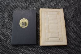 Miscellaneous. The Coronation Prayer Book. Oxford: 1902. Original cloth. With; The Vision of