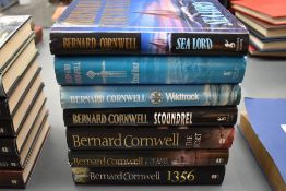 Historical Fiction. Bernard Cornwell. Hardbacks in dust-jackets. (7)