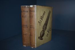 Travel. Cumming, C. F. Gordon - At Home in Fiji. Edinburgh: William Blackwood, 1881. Two volumes.