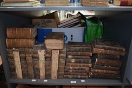 Antiquarian miscellany. Many odd volumes. Condition mixed. Viewing recommended. (28)