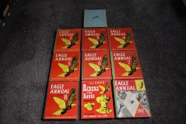 Children's. Eagle Annual. A selection of early issues - nos. 2-8; plus Riders of the Range 2;
