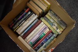 Literature. A carton. Includes; Agatha Christie; Ian Fleming; etc. (27)