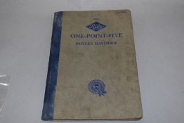 The Riley one point five drivers handbook, sixth edition.