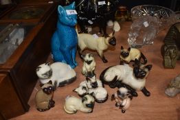 A selection of Siamese Cat studies including Beswick etc