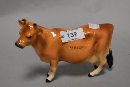 An unmarked animal study of Jersey Cow.