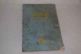 An Austin A35 drivers handbook.